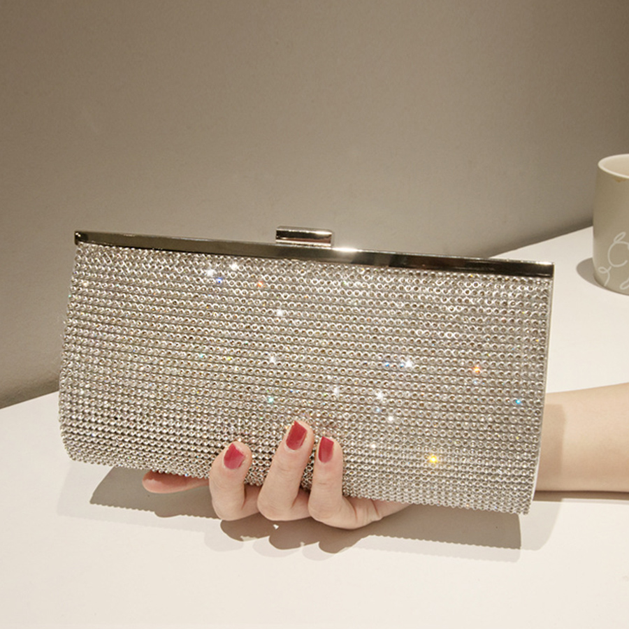Wallet Chain Bag - Chain Women Evening Bag Clip Shell