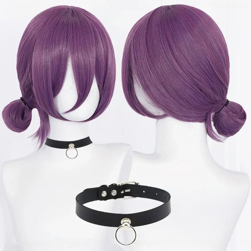 Women'S Accessories List - Anime Reze Cosplay Wigs 45cm Purple