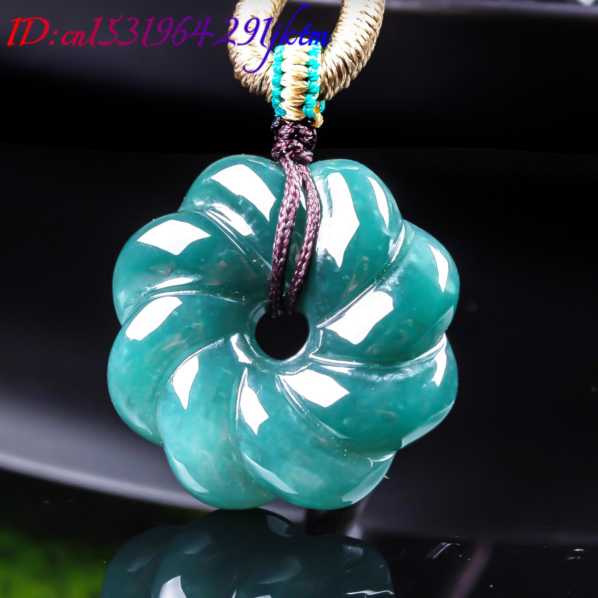 Natural Burmese Jadeite Flower - Women Accessories Jewelry review and price