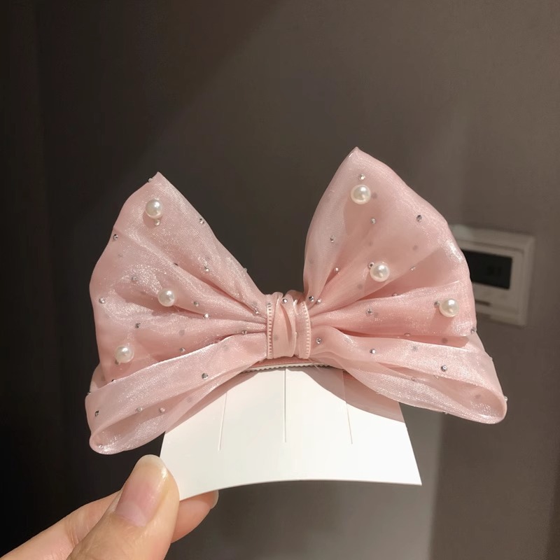 Brand New Pearl bow girl headw - Accessories Brand For Women review and price