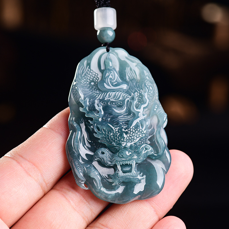 Natural Burmese Jadeite Dragon - Women'S Vintage Accessories review and price