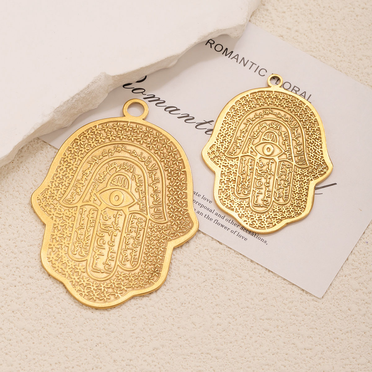 5Pcs 18K PVD Stainless Steel H - Women Accessories In Wholesale review and price