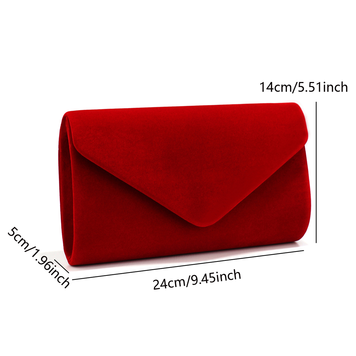Red Color Women Evening Bags C - Wallet Chain Bag review and price