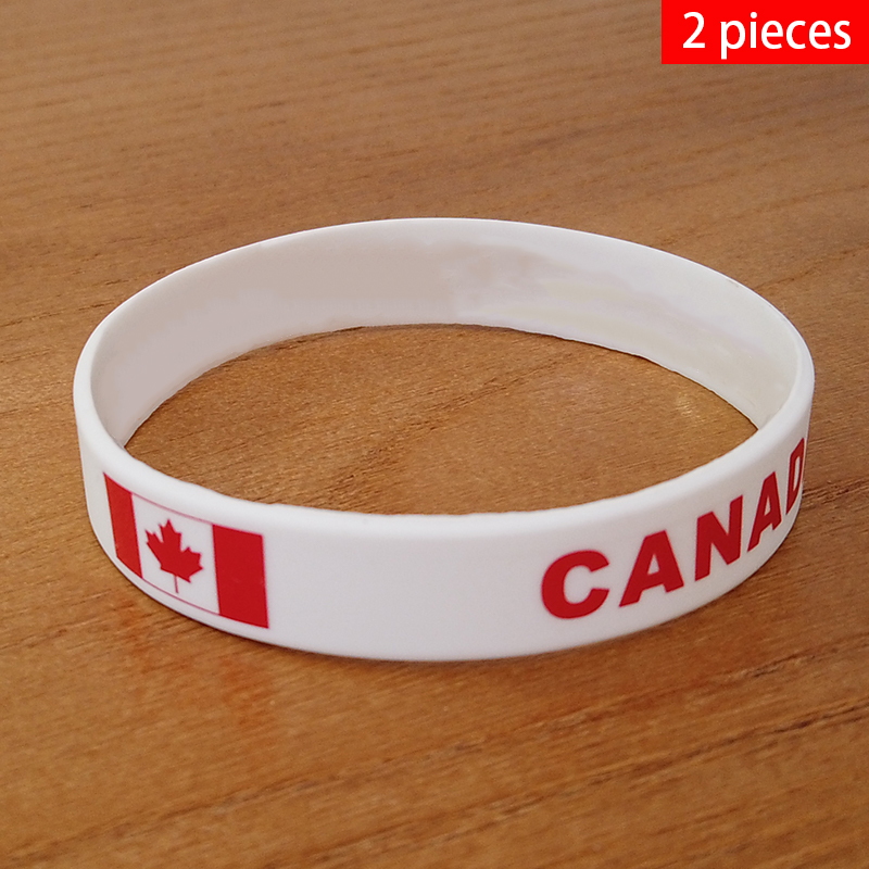 2pcs Canada National Flag Wris - Women'S Accessories Canada review and price