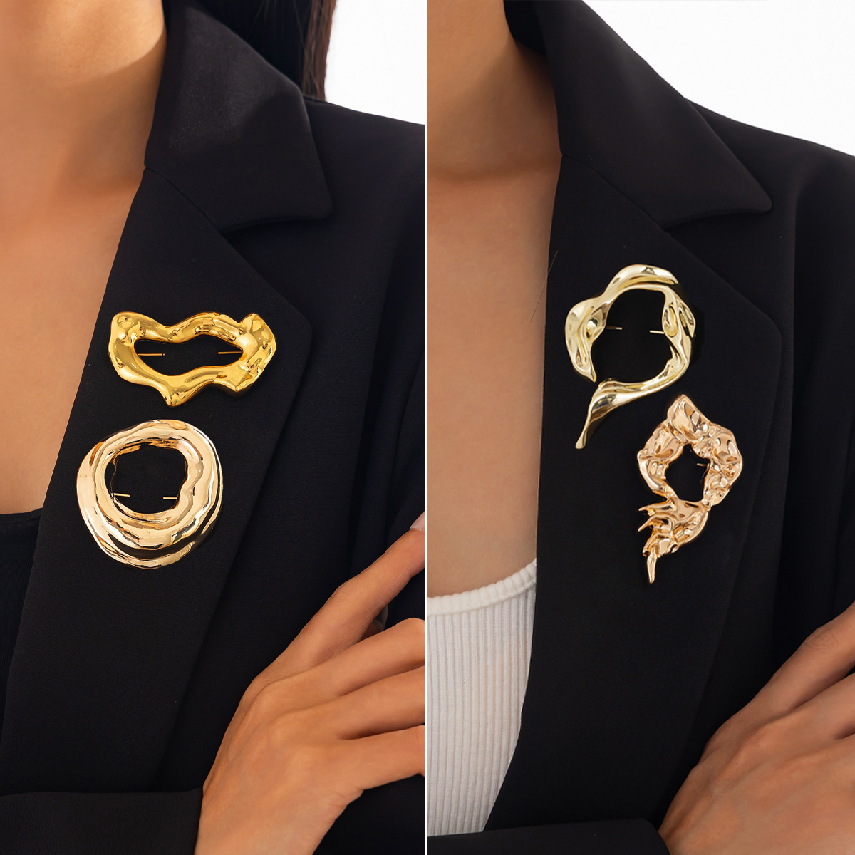 New Fashion Irregular Brooches - Women Accessories Jewelry review and price