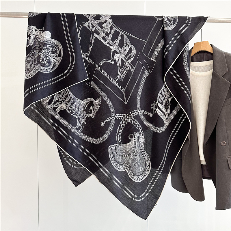 Black Horse Wool Silk Blend Sc - Accessories Brand For Women review and price
