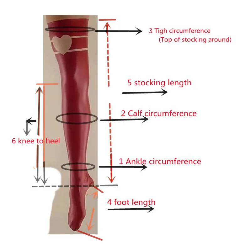 Latex Gummi Rubber Stockings S - Women'S Accessories Canada review and price