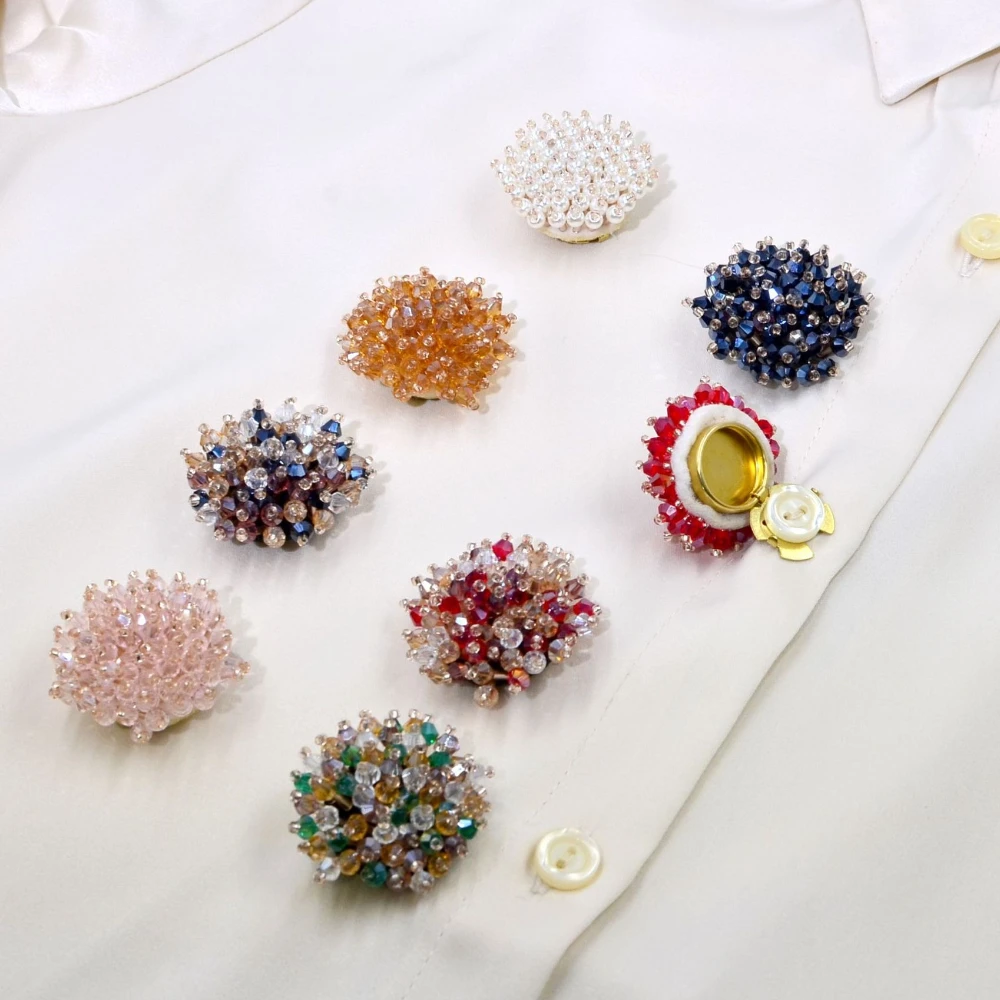 2PCS Elegant Button Covers Han - Women Accessories Jewelry review and price