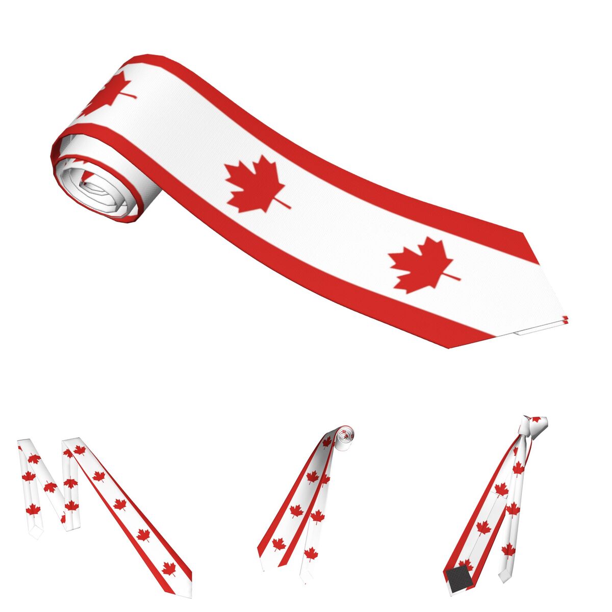 Flag Of Canada Necktie Unisex  - Women'S Accessories Canada review and price