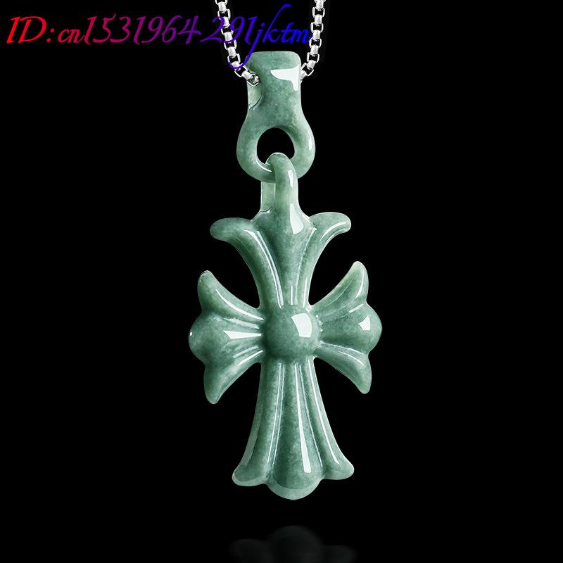 Natural Burmese Jadeite Cross  - Women'S Vintage Accessories review and price