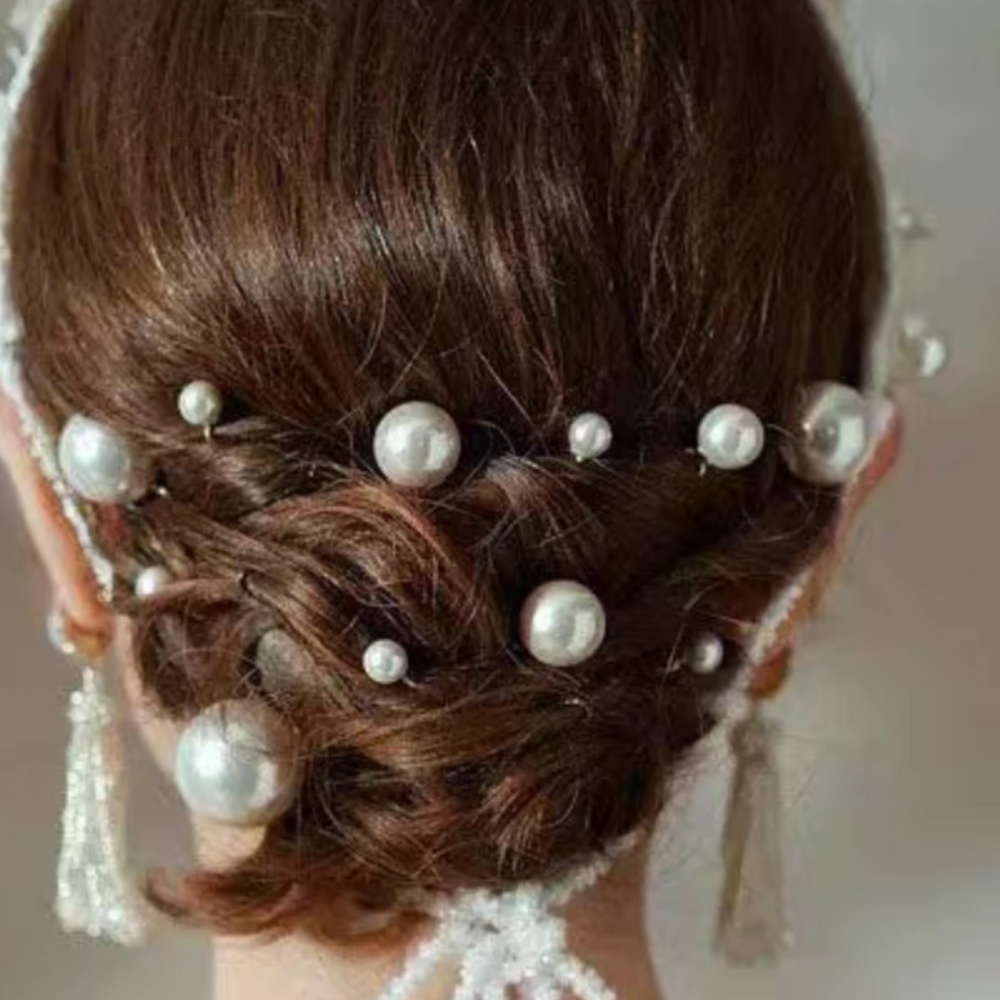 Pearl Crystal Hair Pins Comb S - Women'S Accessories List review and price
