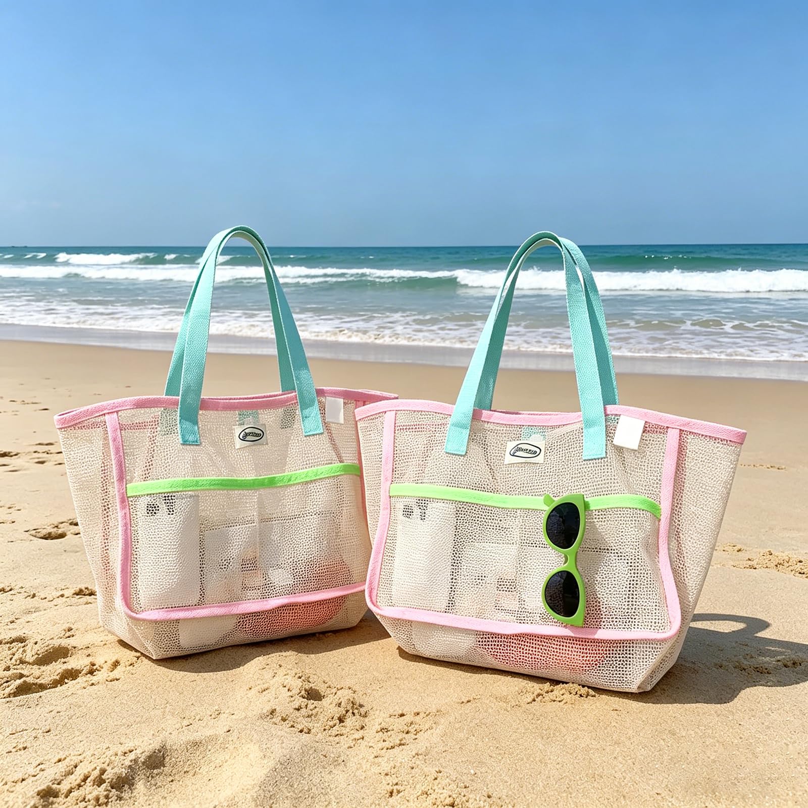 Beach Bags for Women Colorful  - Women Accessories Shop review and price