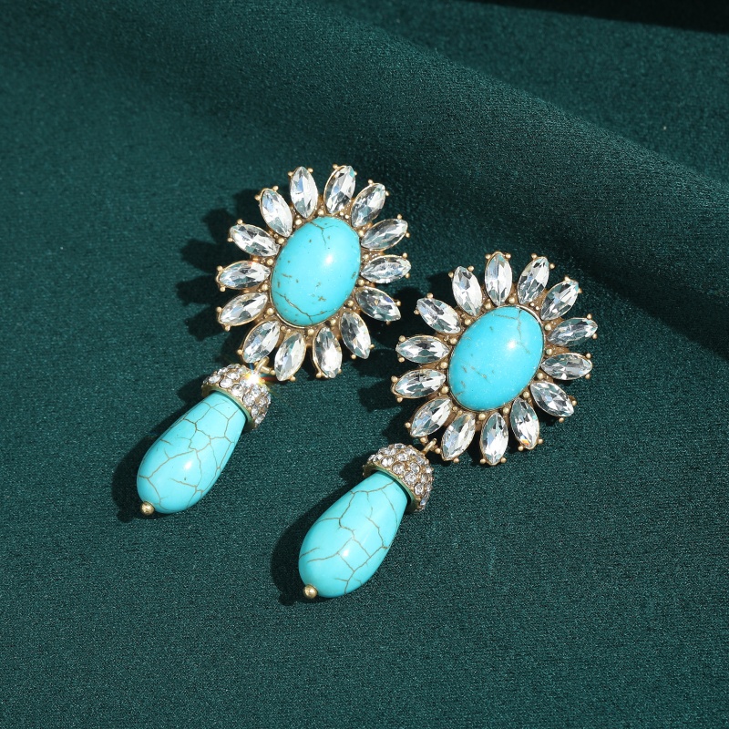 Vintage Turquoise Water Drop P - Accessories Brand For Women review and price