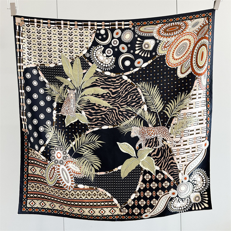 Twill Silk Scarf 90CM Brand Lu - Accessories Brand For Women review and price