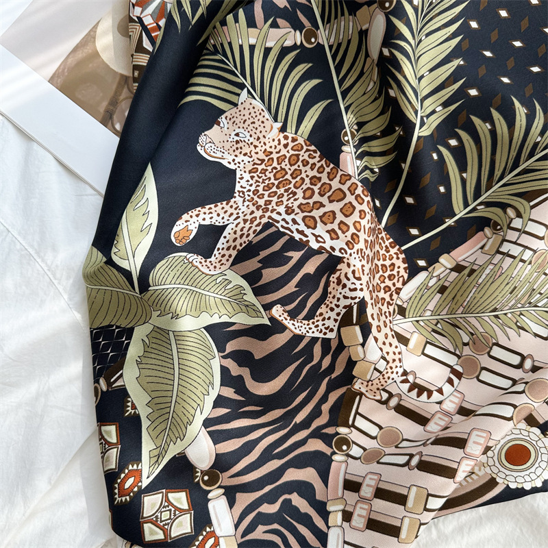 Twill Silk Scarf 90CM Brand Lu - Accessories Brand For Women review and price