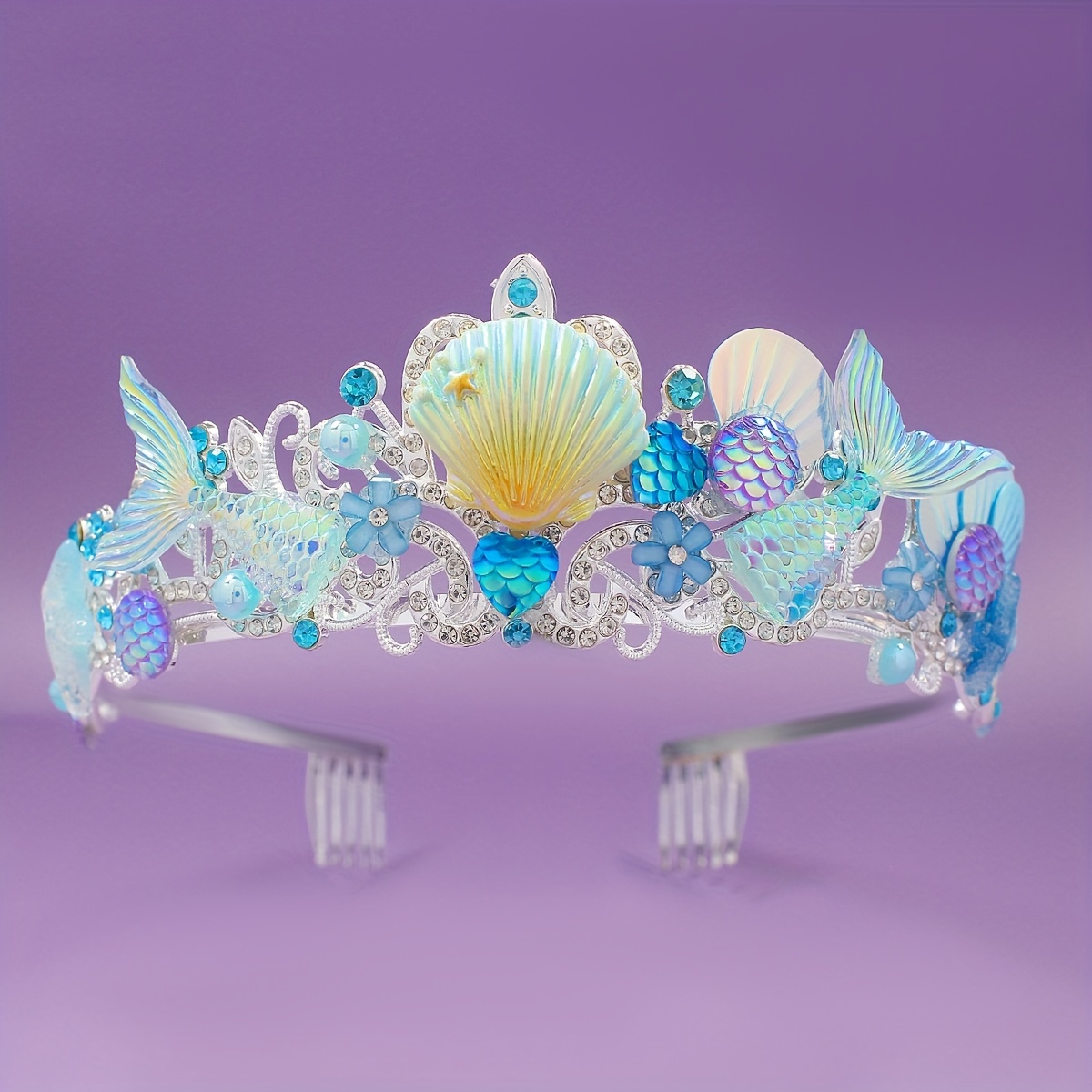 2025 New Mermaid Hair Comb Cro - Women Accessories Jewelry review and price