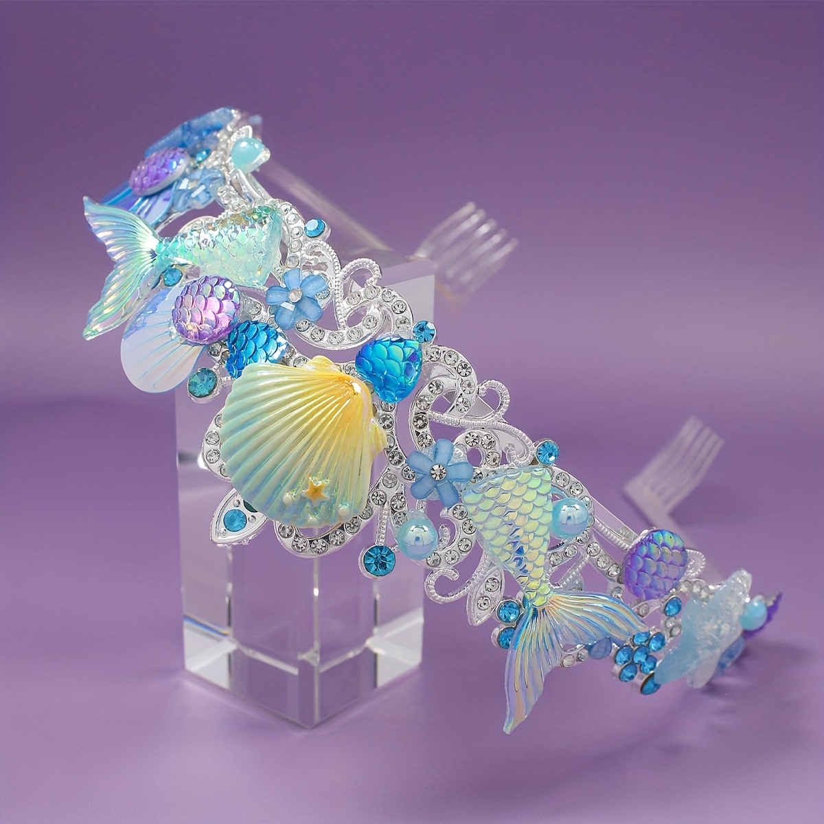 2025 New Mermaid Hair Comb Cro - Women Accessories Jewelry review and price